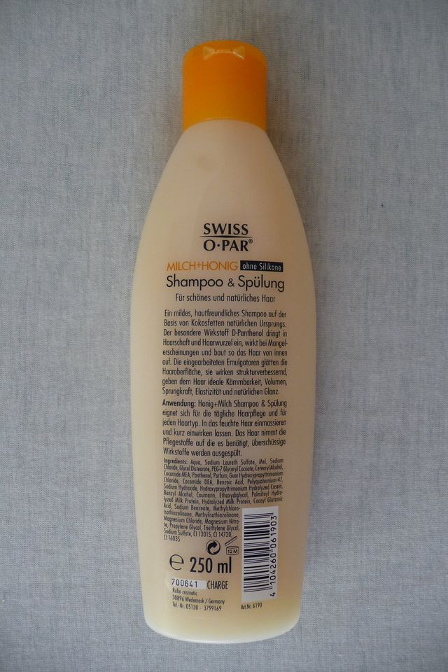Swiss O Par Milch und Honig Shampoo & Spülung in Bremen