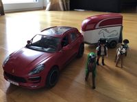 Playmobil Porsche mit Pferdeanhänger Bayern - Icking Vorschau