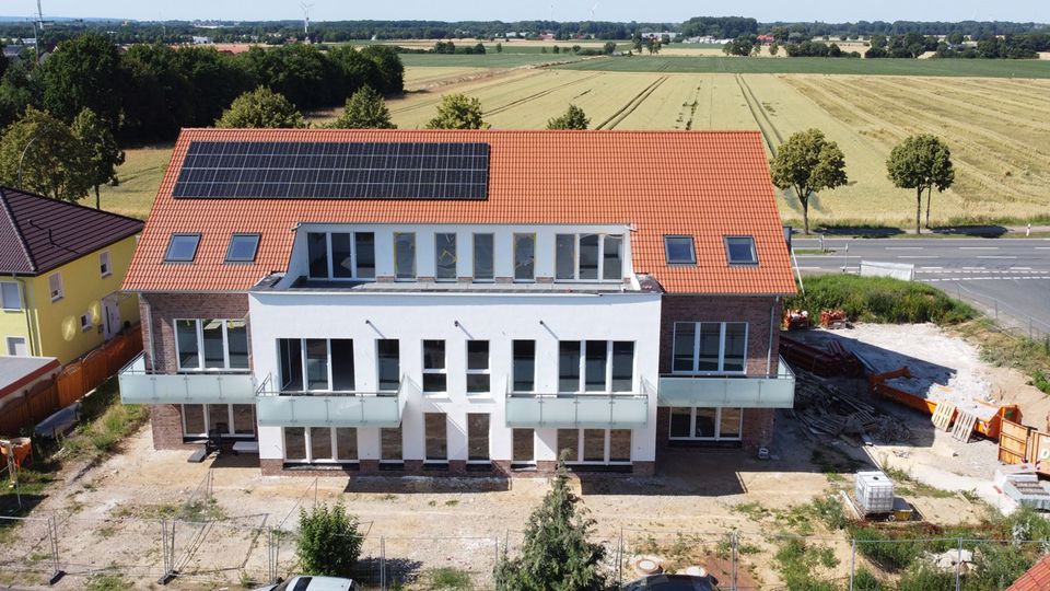 Neubauwohnung 2-Zimmer mit Sonnenterrasse am Wiehengebirge in Lübbecke 