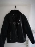 Jacke Lederjacke Kunstleder Hoodie Kapuze L Bielefeld - Bielefeld (Innenstadt) Vorschau