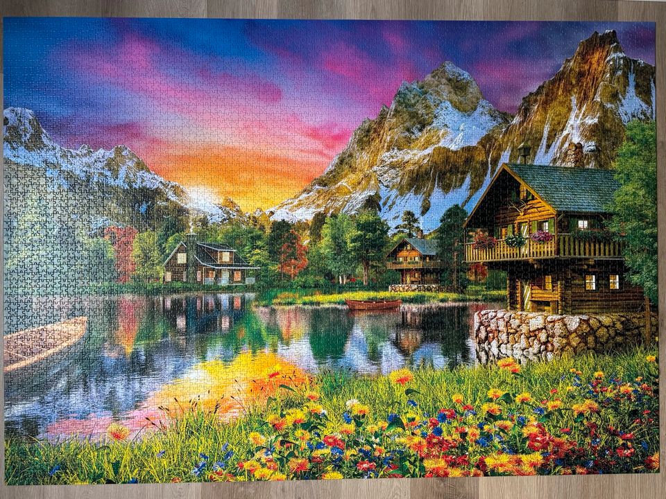 Puzzle Clementoni Alpensee 6000 Teile in Großensee