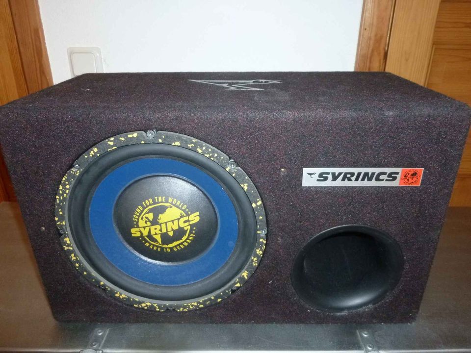 Syrincs VB 10-200 Kickbass - 200 W RMS - Red-Line Subwoofer in Seevetal