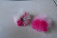 Neu Haarschmuck Haar-Pompons Rosa Klips flauschig               2 Baden-Württemberg - Malterdingen Vorschau