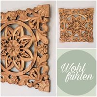 Neu Wandhänger Wanddekor Ornament Bild Holz gold Wohlfühlen Bayern - Zapfendorf Vorschau