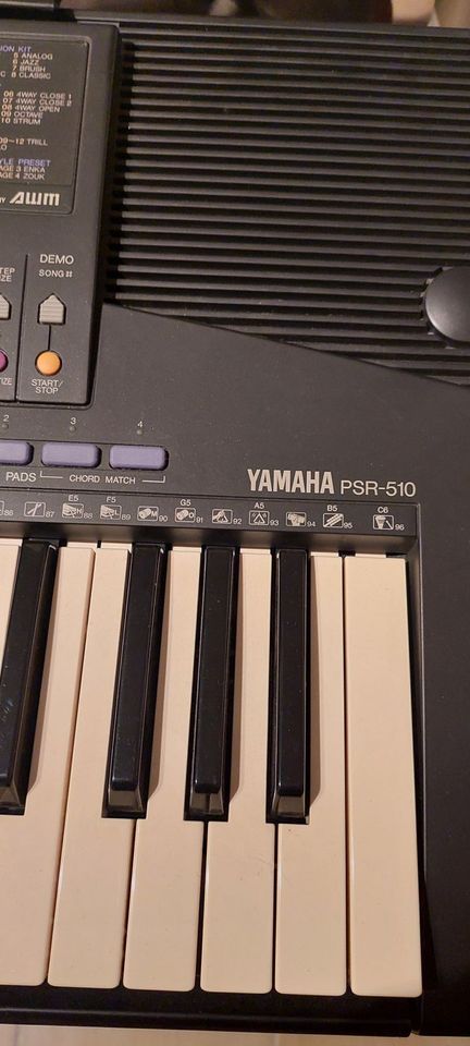 Keyboard Yamaha PSR-510 in Alpen
