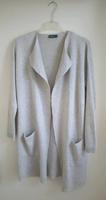 Strickjacke Cardigan Strick - Grau Silber - M 38 L 40 - Janina Sachsen-Anhalt - Zeitz Vorschau