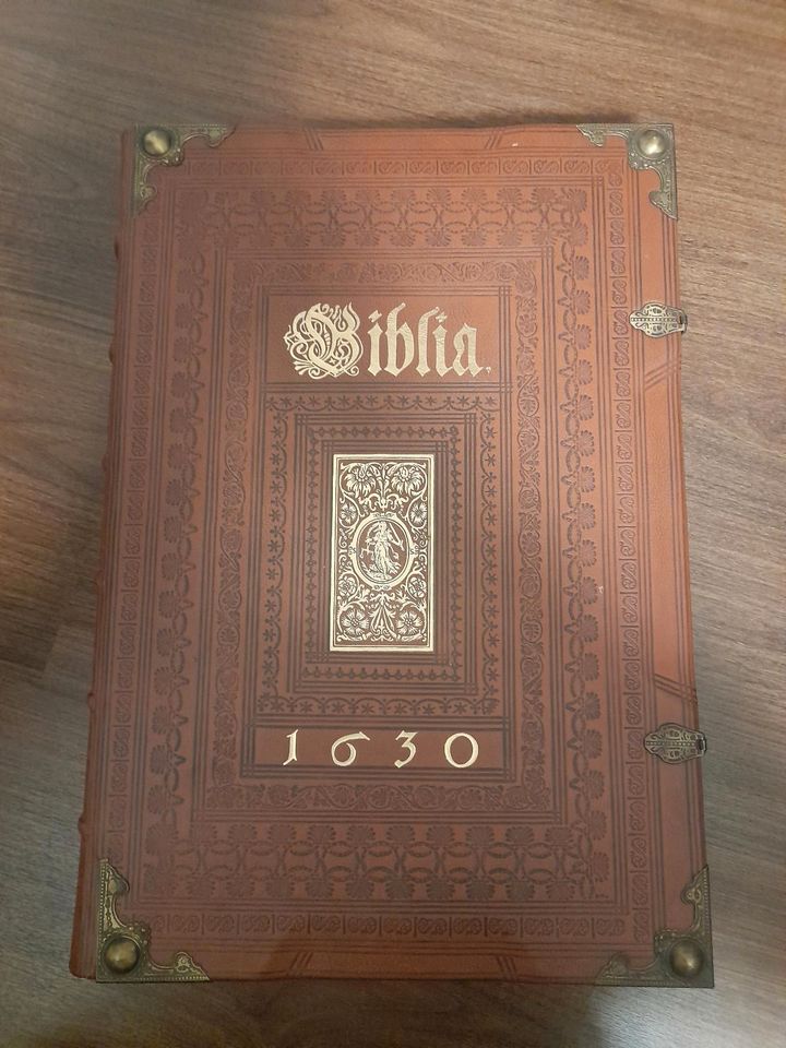 Merian Kupferbibel Biblia 1630 in Korntal-Münchingen