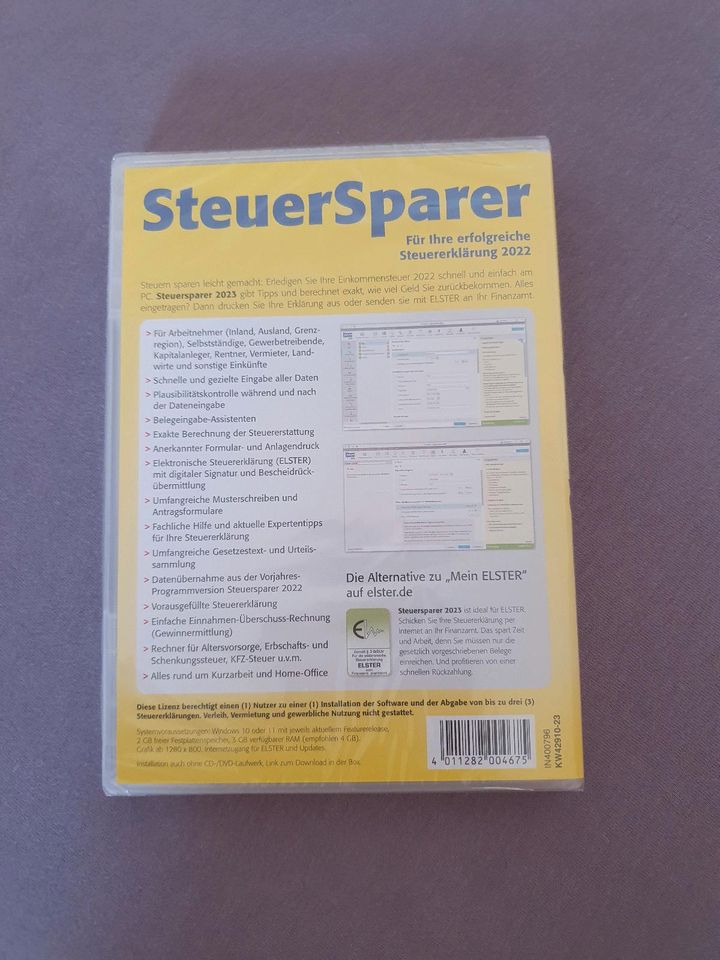 Steuersparer 2023 neu, originalverpackt, unbenutzt in Niddatal