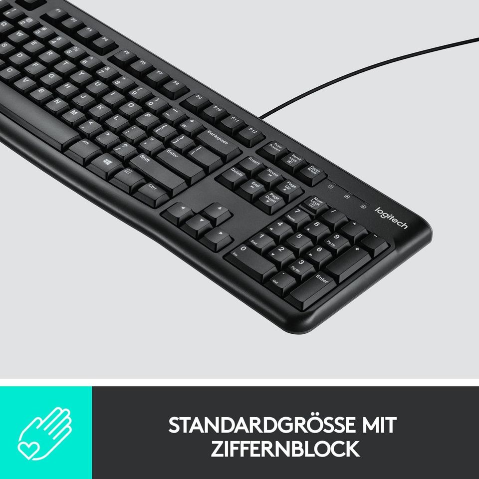 Logitech MK120 Kabelgebundenes Tastatur-Maus-Set / 20€* in Hamburg