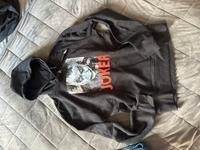Joker hoodie merch m l 38 40 neuwertig schwarz vintage Hessen - Ludwigsau Vorschau