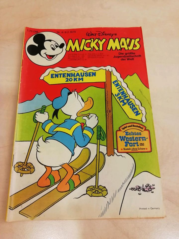 Speicherfund Comic 18 Stück Micky Maus aus 1979 in Rödersheim-Gronau