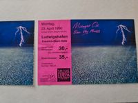 VINTAGE Ticket Konzertkarte Midnight Oil Blue Sky Mining 1990 Rheinland-Pfalz - Schifferstadt Vorschau