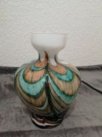 Vase Vintage Opaline Florence 70er Orange Blau Frankfurt am Main - Heddernheim Vorschau