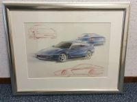 SELTENER  Kunstdruck des Ferrari 456GT - F355 - 512M - 550M Nordrhein-Westfalen - Emmerich am Rhein Vorschau