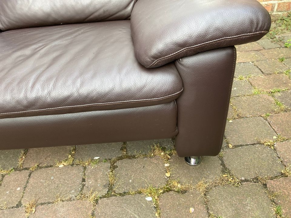 Sofa, Sessel und Hocker, Leder in Warendorf