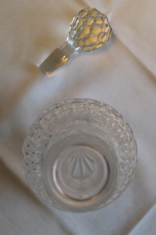 Karaffe mit 6 Gläsern, Bleikristall in Eisleben