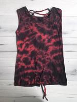 EMP Shirt zum schnüren Gr. M Batik Vintage Rockabilly Sachsen-Anhalt - Möser Vorschau
