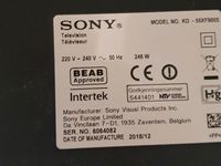 Sony tv  Kd-55xf9005 Ersatzteile München - Moosach Vorschau