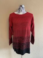 H&M Pulli Pullover Strick Strickpullover rot schwarz Größe S 36 Bayern - Würzburg Vorschau