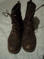 Stiefeltetten, Boots braun-gold Gr.39 Rheinland-Pfalz - Weitersborn Vorschau