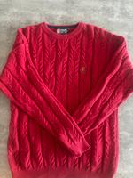 Ralph Lauren Chaps Herrenpullover – Zopfmuster - Rot - Größe L Bayern - Poing Vorschau