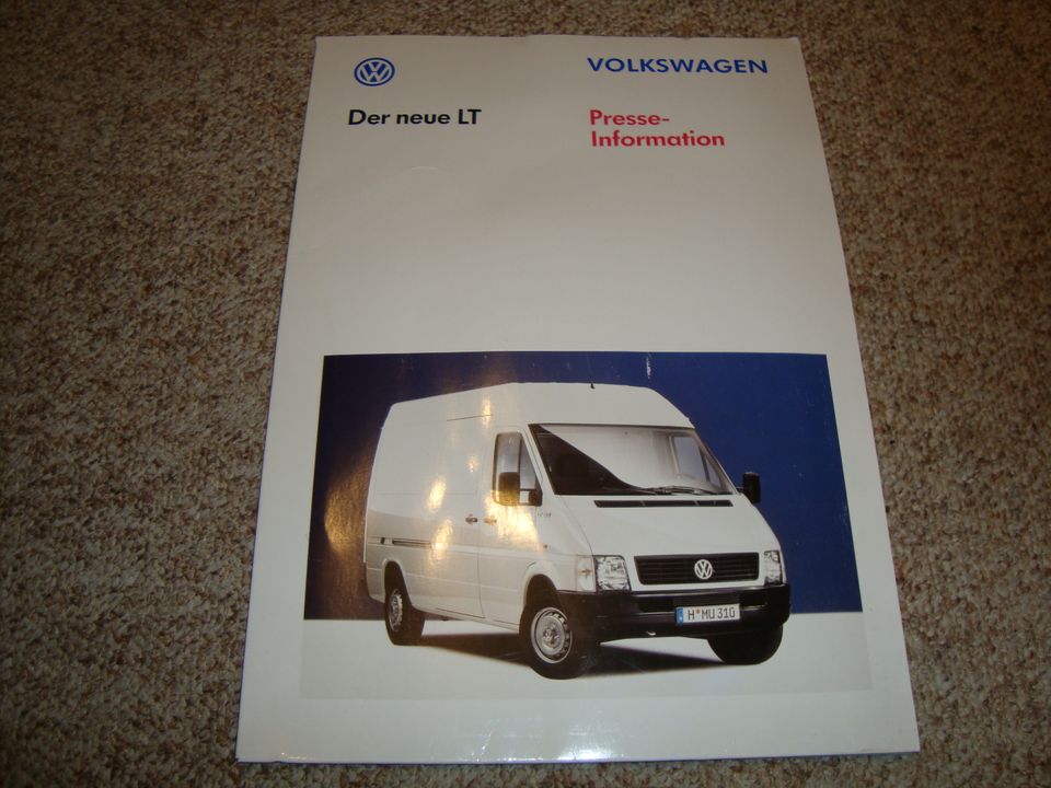 VW Pressemappen 1990er, verschiedene VB in Köln