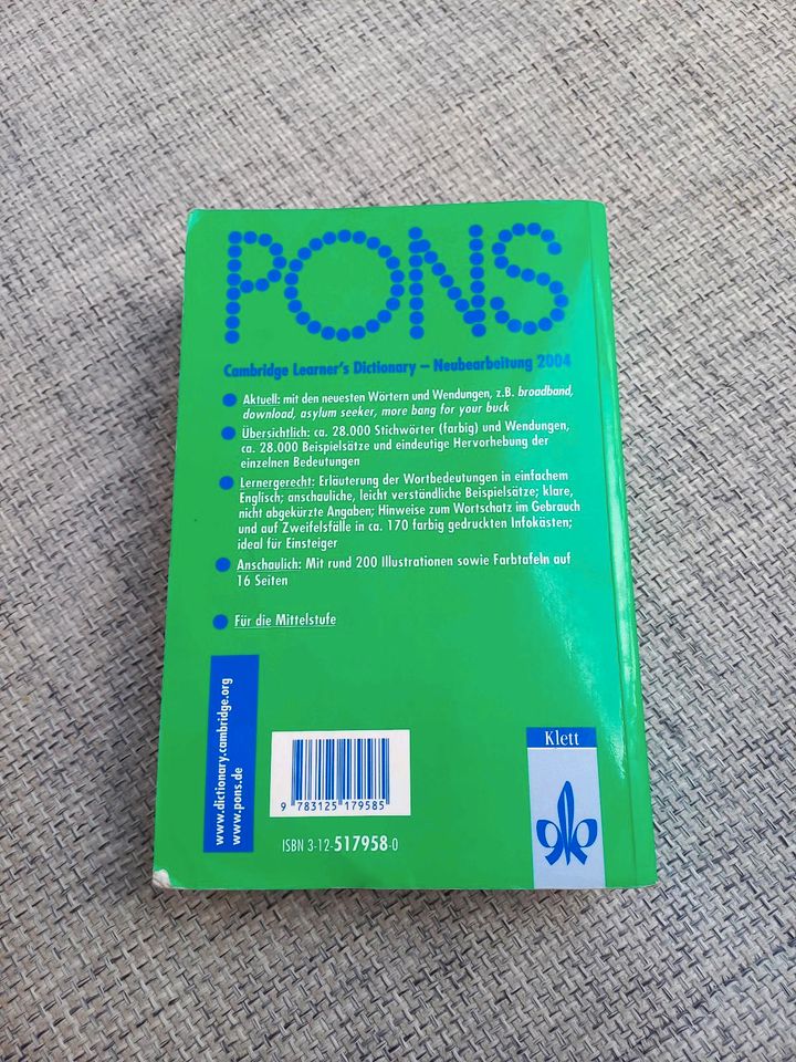 PONS Cambridge zweisprachiges Wörterbuch in Großrosseln