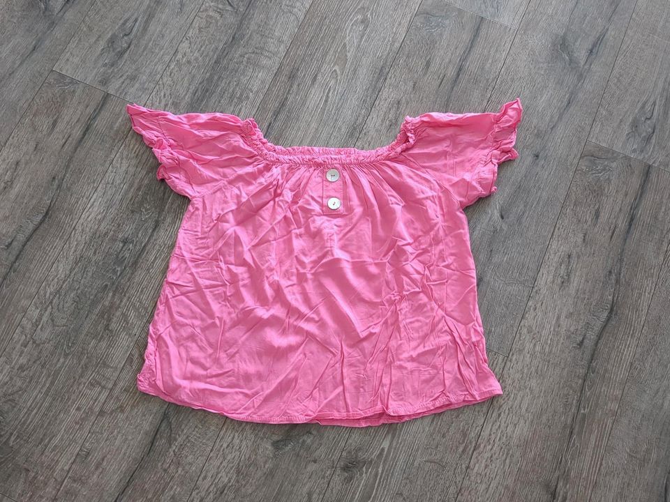Bluse Top Shirt Gr 40 42 L XL pink Frühling Sommer in Mayen