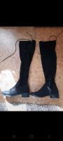 Schwarze Overknee Stiefel von S. Oliver Bayern - Weilheim i.OB Vorschau