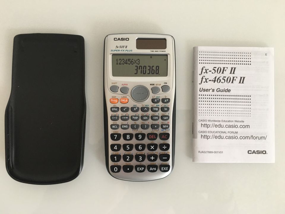 Casio programmierbarer Taschenrechner, fx-50 F II, neu in Düsseldorf