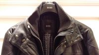 Hugo Boss Echtleder Jacke schwarz Herbst / Winter Bielefeld - Bielefeld (Innenstadt) Vorschau