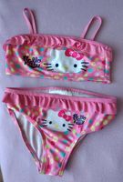 Hello Kitty Bikini Mädchen pink Punkte Gr. 98/104 Baden-Württemberg - Meßstetten Vorschau