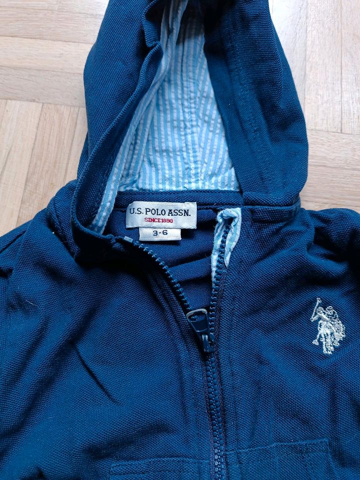 Sweatshirtjacke Polo 0-3 Monate, ca. Größe 62 in Krefeld