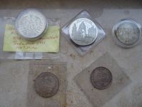 Silbermünzen 2 Eurostücke Europa Geldscheine 1922 Notgeld Schleswig-Holstein - Ellerau  Vorschau