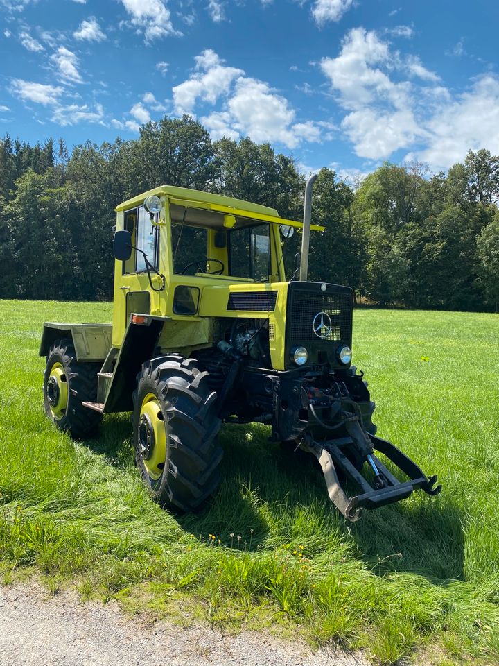 MB Trac 800 mit Turbo in Gallmersgarten