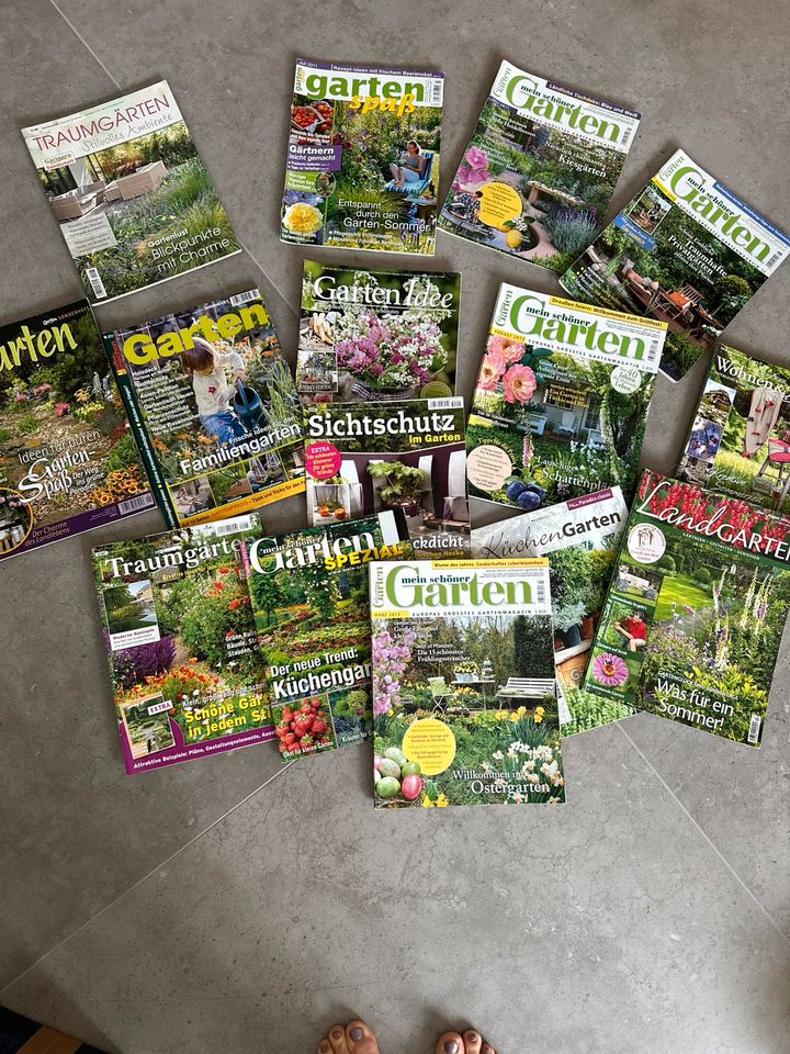 15 Gartenzeitschriften in Ertingen