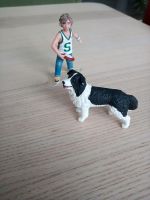 Schleich Bordercollie & Schleich Junge mit Frisbee Niedersachsen - Wilhelmshaven Vorschau