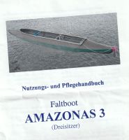 Faltboot 3-Sitzer Amazonas mit viel Zubehör Thüringen - Nesse-Apfelstädt Vorschau