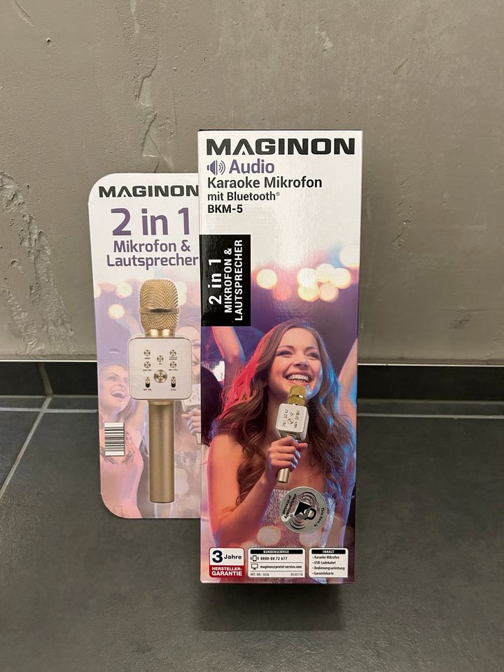 Karaoke-Mikrofon BKM-5 Maginon NEU OVP‼️ in Sachsen - Penig | Weitere Audio  & Hifi Komponenten gebraucht kaufen | eBay Kleinanzeigen ist jetzt  Kleinanzeigen