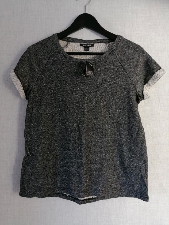 *NEU* graues Tshirt, Shirt, Gr. S, grau meliert, Damen in Ottersberg