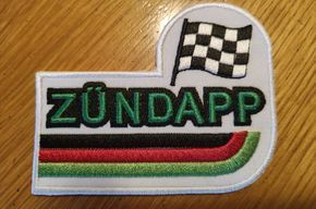 Zündapp Textil Aufnäher Patch 10 cm x 8 cm in Schrobenhausen