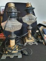 2 elektrifizierte Petroleum Lampen, um 1910 Hessen - Hanau Vorschau