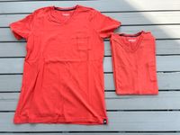 2 x Jako-o Jungs T - Shirts 158 / 164 orange mit Brusttasche Frankfurt am Main - Harheim Vorschau