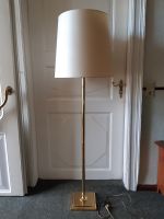 Stehlampe/n Messing mit beige satiniertem Schirm 1- 5 Stück Niedersachsen - Wildeshausen Vorschau