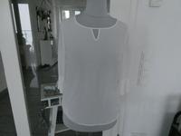 s.oliver Business Bluse Tunika weiß Volant Plissee Gr. 38 Bayern - Mitterteich Vorschau