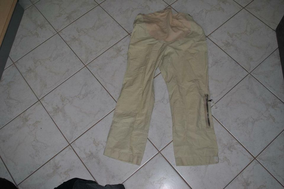 10 Stück Umstandskleidung S M 36 38 Hosen Oberteile Jeans kurz in Postbauer-Heng
