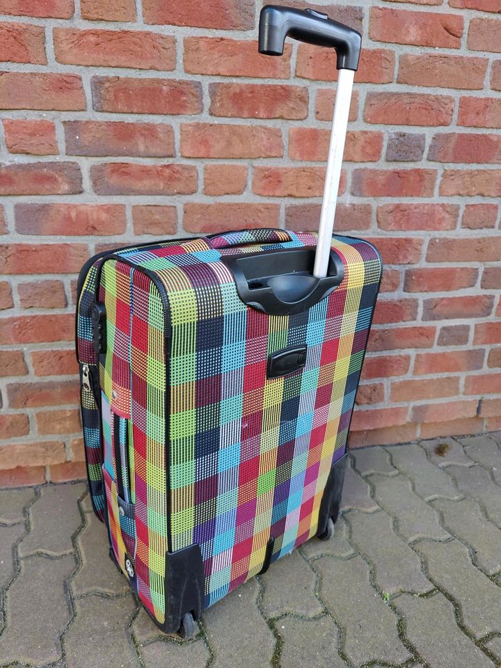 Regenbogen Koffer Trolley 44x64x34 cm, gebraucht sehr gut in Hamburg