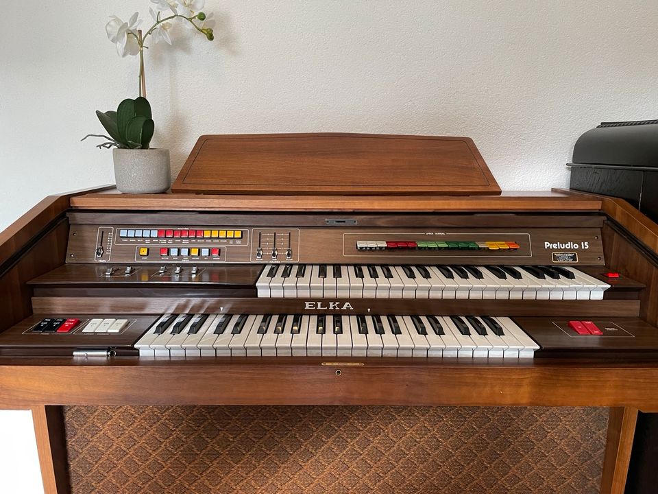 Vintage Elka Preludio 15 Orgel in Rimbach