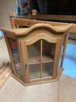 Wandschrank Holz Glas Vitrine Sachsen - Chemnitz Vorschau