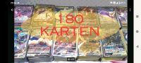 Pokemon Karten Sammlung 180 Stück 10x Holo + VMax/V/GX/EX/VStar Hessen - Knüllwald Vorschau